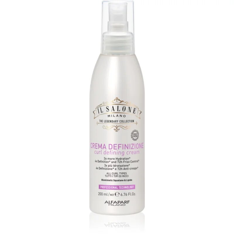 Alfaparf Milano Il Salone Milano Curls nega brez spiranja za kodraste lase 200 ml