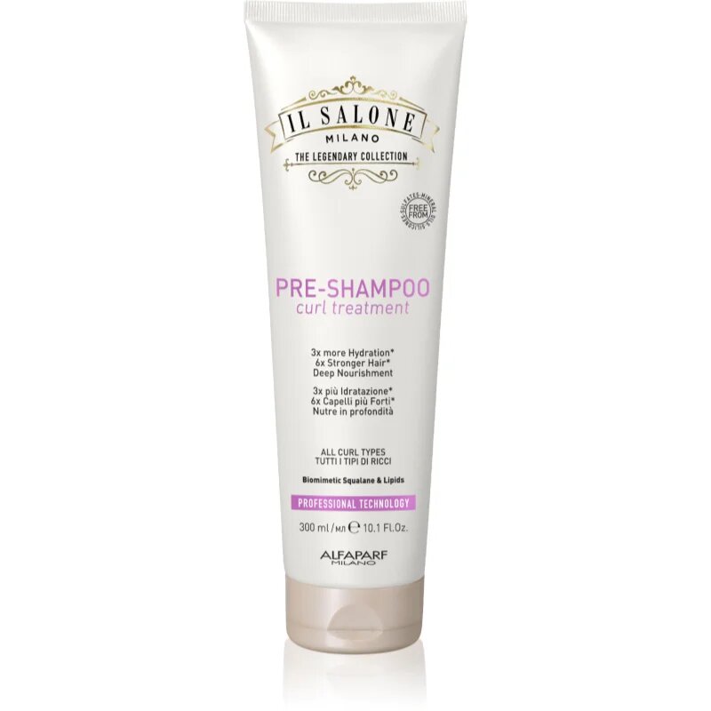 Alfaparf Milano Il Salone Milano Curls nega pred šamponiranjem za kodraste lase 300 ml