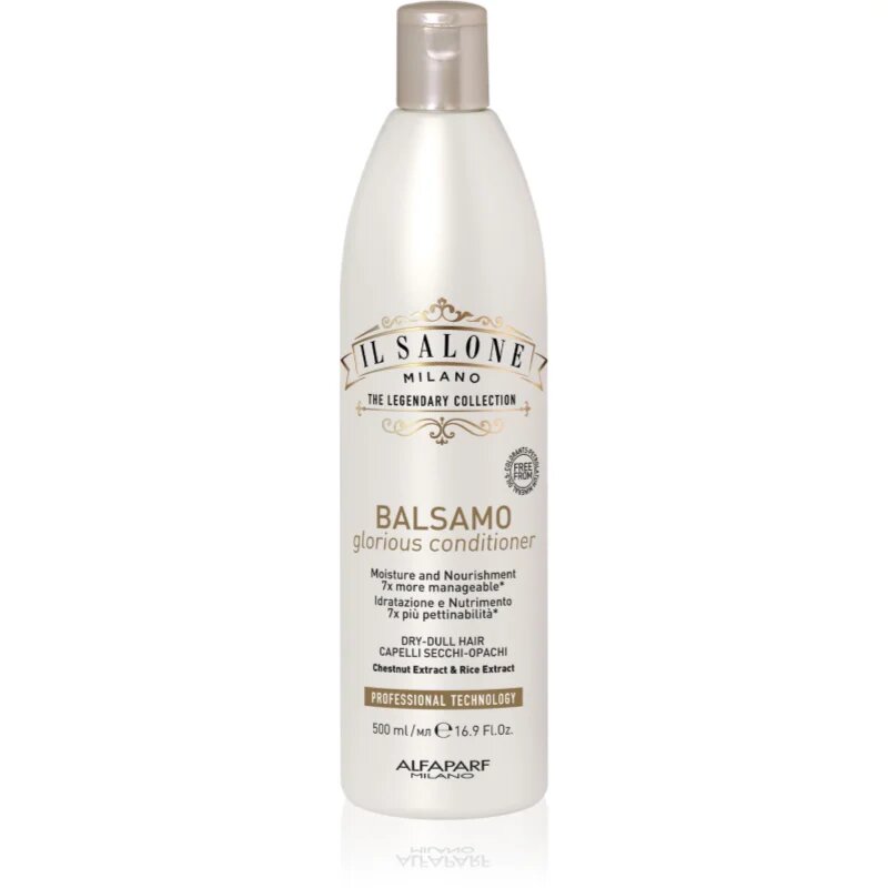 Alfaparf Milano Il Salone Milano Glorious hranilni balzam za suhe in poškodovane lase 500 ml