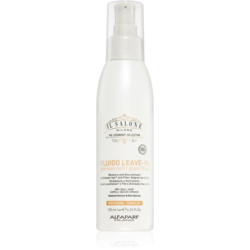 Alfaparf Milano Il Salone Milano Glorious Nutri Glaze Fluid pršilo brez spiranja za suhe lase 125 ml