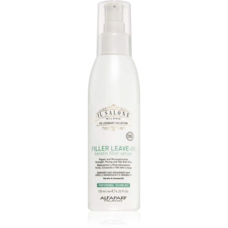 Alfaparf Milano Il Salone Milano Keratin Filler Serum serum za suhe in poškodovane lase 125 ml