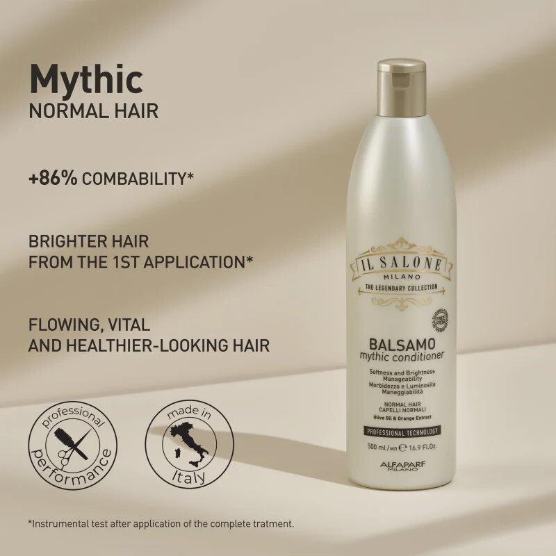 Alfaparf Milano Il Salone Milano Mythic balzam za normalne do suhe lase 500 ml