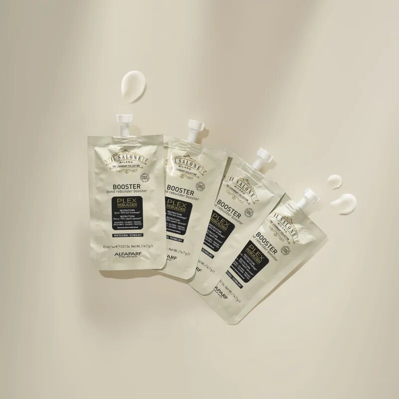 Alfaparf Milano Il Salone Milano Plex Rebuilder serum za razbarvane barvane in kemično obdelane lase 4x15 ml