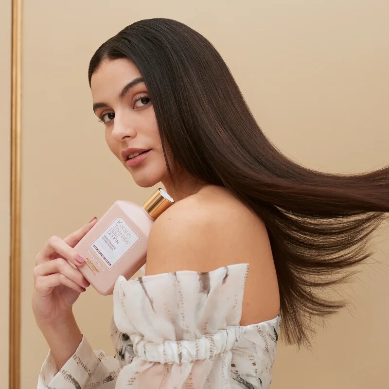 Alfaparf Milano Keratin Therapy Lisse Design nežen balzam za sijaj in mehkobo las 250 ml
