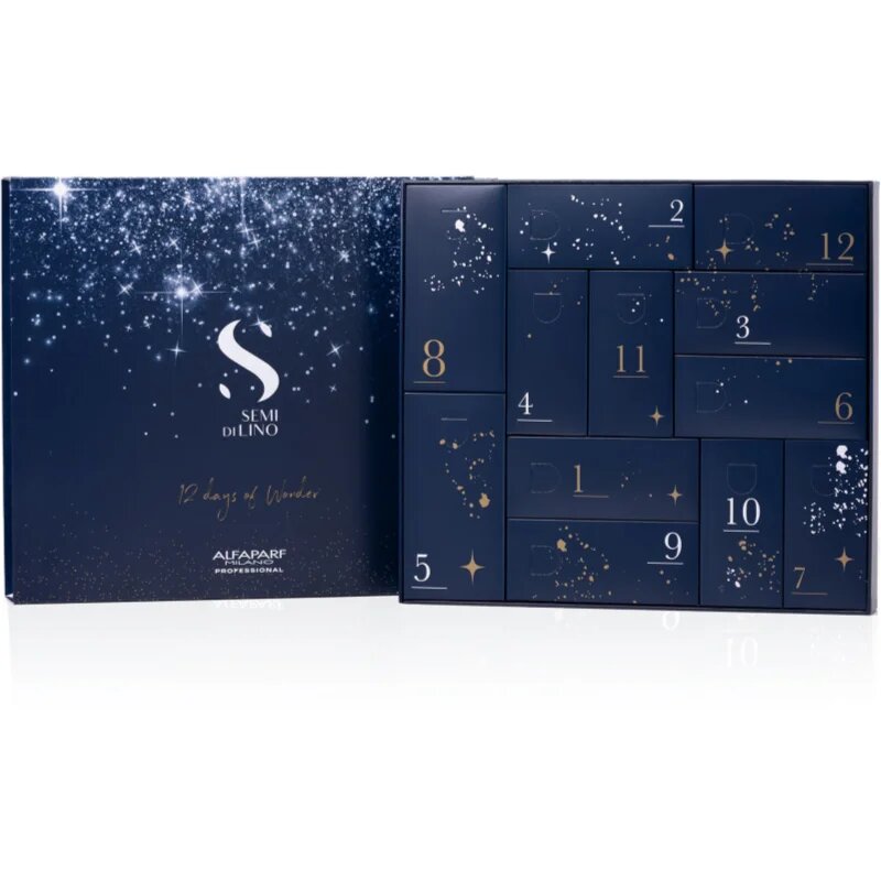 Alfaparf Milano Semi di Lino Advent Calendar adventni koledar za lepe lase in kožo