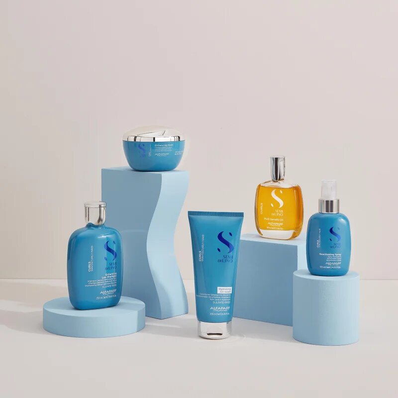 Alfaparf Milano Semi Di Lino Curls balzam za umivanje za kodraste lase 200 ml