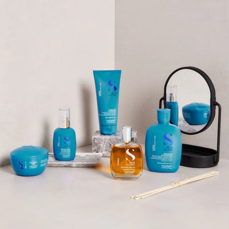 Alfaparf Milano Semi Di Lino Curls maska za kodraste lase 200 ml