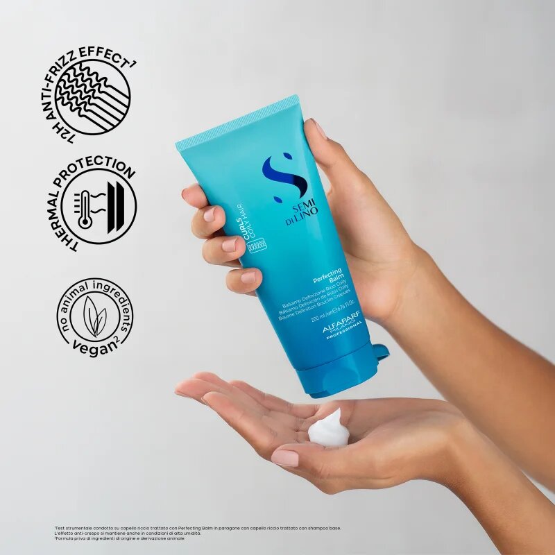 Alfaparf Milano Semi Di Lino Curls Perfecting Balm balzam za kodraste lase 200 ml