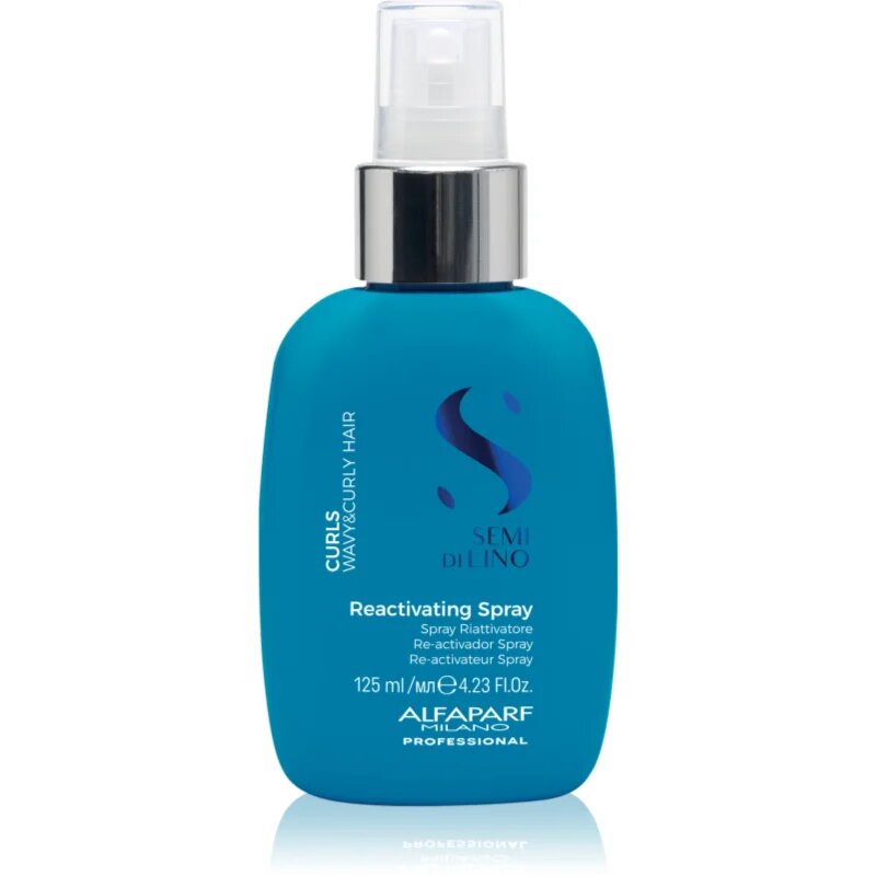 Alfaparf Milano Semi Di Lino Curls stiling pršilo za strukturo za kodraste lase 125 ml