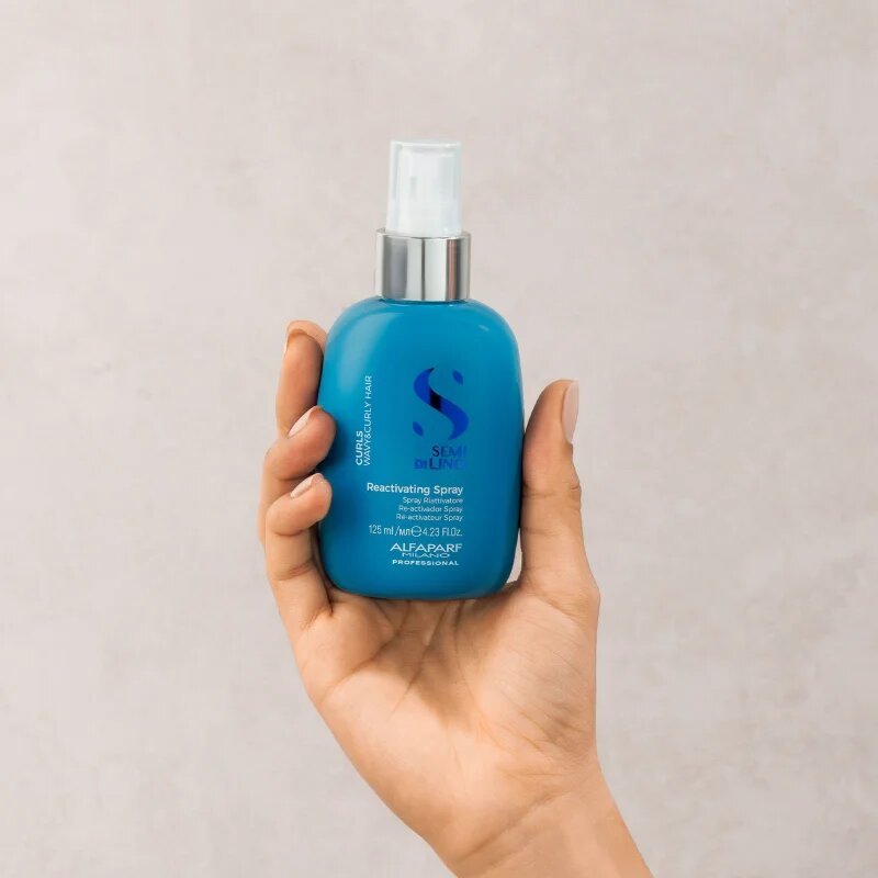 Alfaparf Milano Semi Di Lino Curls stiling pršilo za strukturo za kodraste lase 125 ml