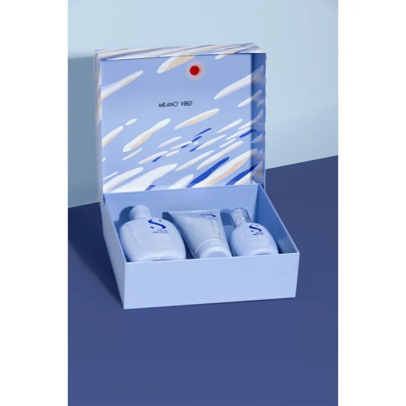Alfaparf Milano Semi di Lino Density Holiday Kit darilni set za fine in tanke lase