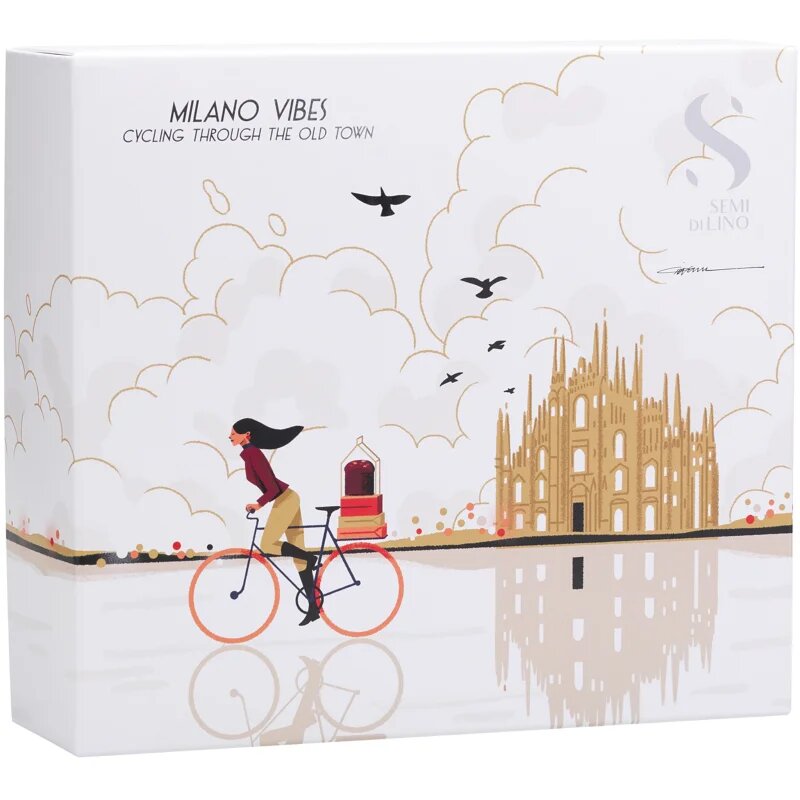 Alfaparf Milano Semi di Lino Diamond Holiday Kit darilni set za sijaj in mehkobo las