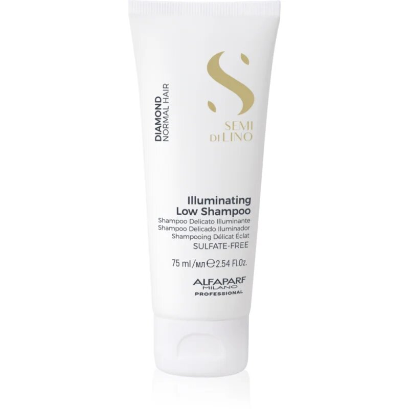 Alfaparf Milano Semi di Lino Diamond Illuminating osvetljevalni šampon za normalne lase 75 ml