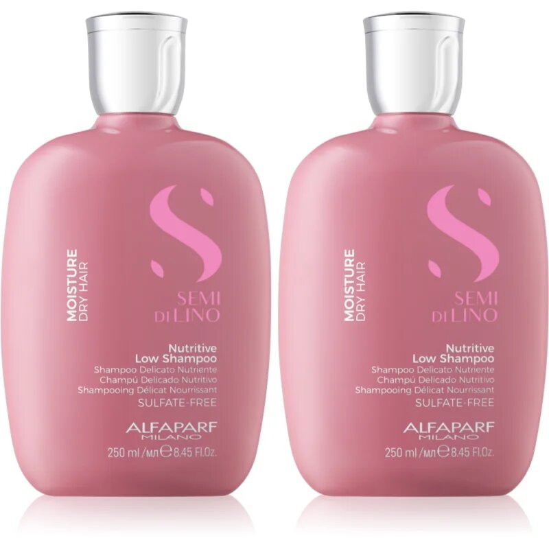 Alfaparf Milano Semi di Lino Moisture Duo Kit set za suhe lase