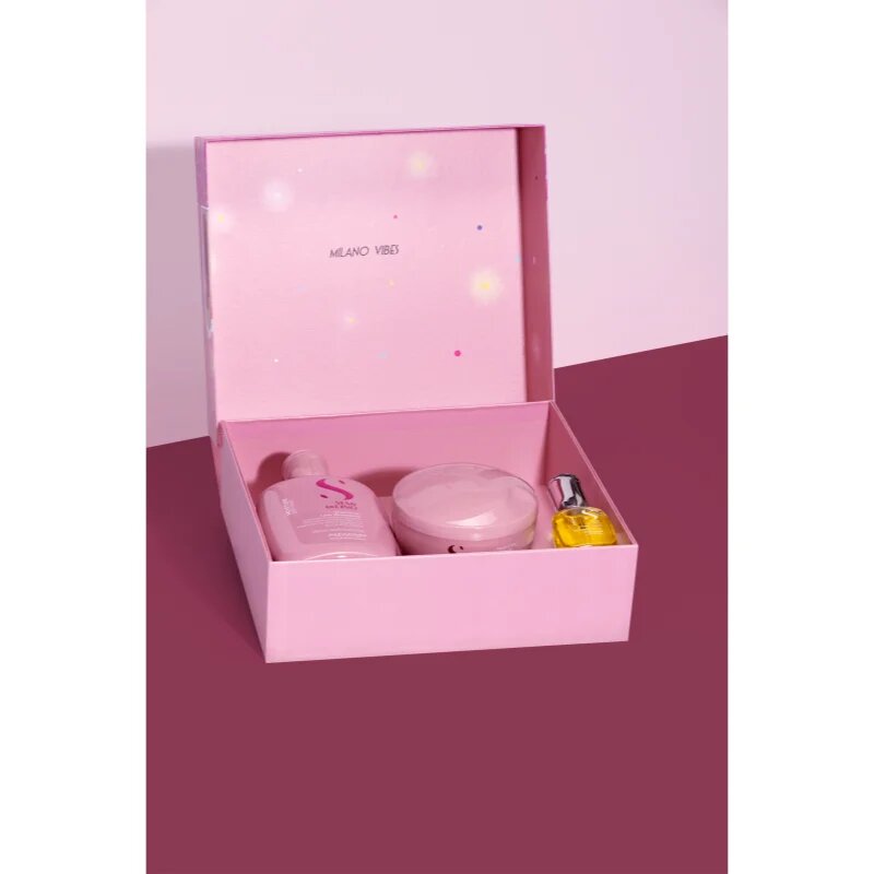 Alfaparf Milano Semi di Lino Moisture Holiday Kit darilni set za intenzivno vlažnost 3 kos