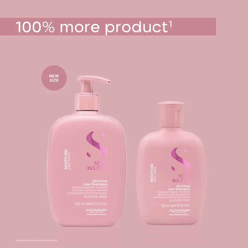Alfaparf Milano Semi di Lino Moisture šampon za suhe lase 500 ml