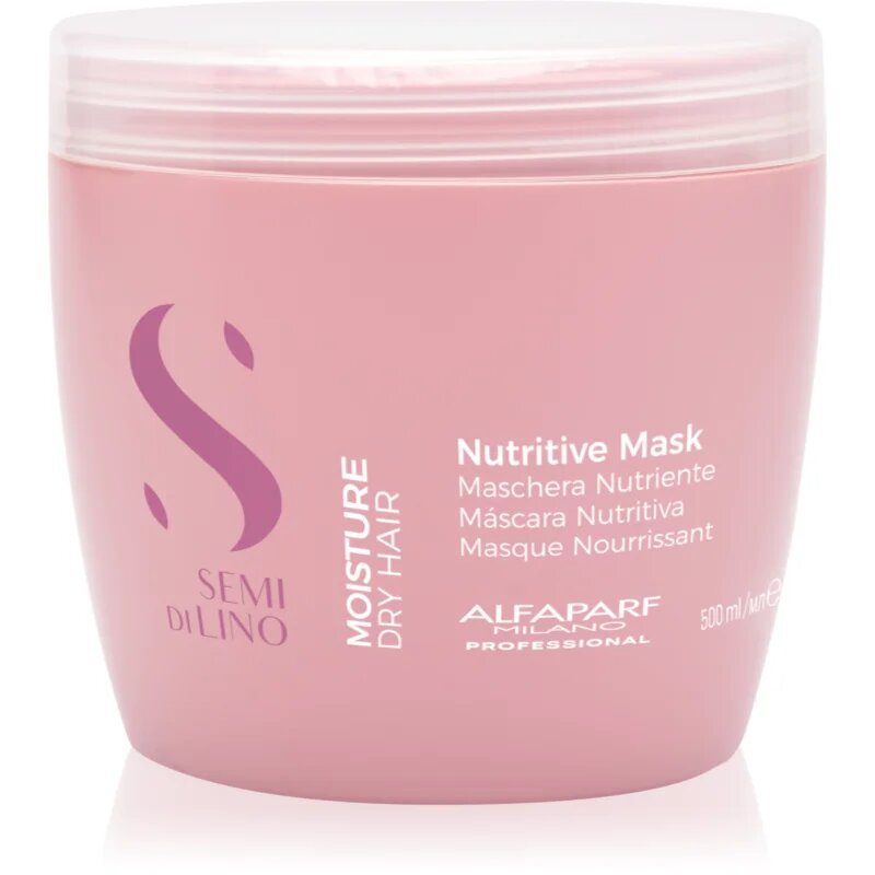 Alfaparf Milano Semi di Lino Moisture vlažilna maska za suhe lase 500 ml
