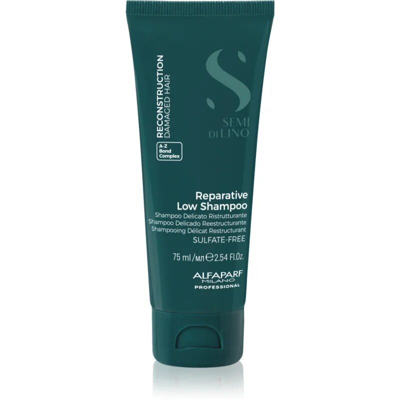 Alfaparf Milano Semi di Lino Reconstruction Reparative obnovitveni šampon za poškodovane lase 75 ml