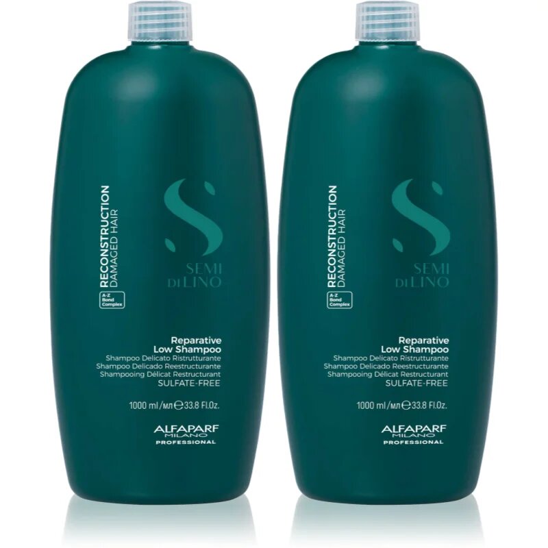 Alfaparf Milano Semi di Lino Reconstruction Shampoo duo Kit set za poškodovane lase