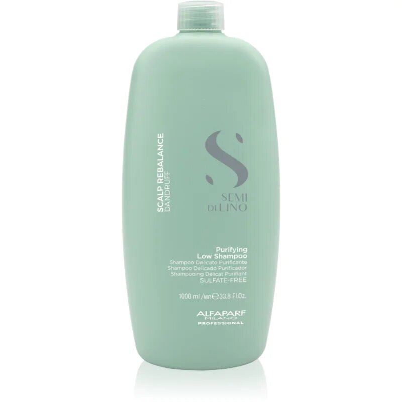 Alfaparf Milano Semi Di Lino Scalp Rebalance nežni čistilni šampon proti prhljaju 1000 ml