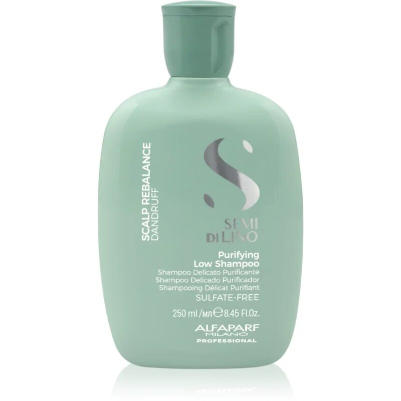 Alfaparf Milano Semi Di Lino Scalp Rebalance nežni čistilni šampon proti prhljaju 250 ml