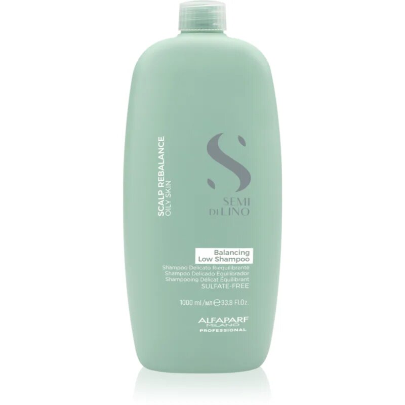 Alfaparf Milano Semi Di Lino Scalp Rebalance šampon za mastno lasišče 1000 ml