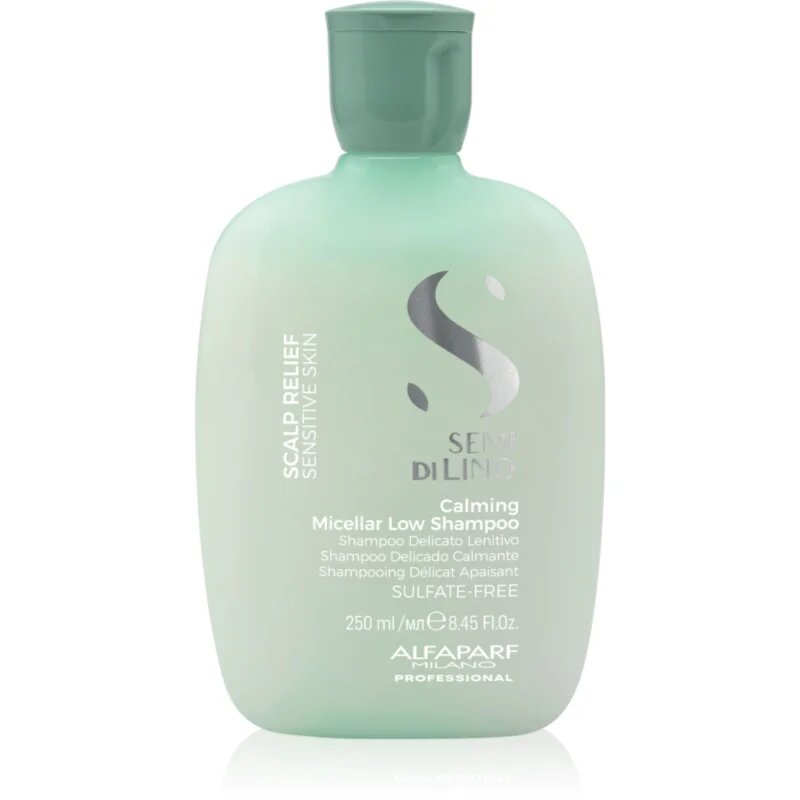 Alfaparf Milano Semi Di Lino Scalp Relief pomirjujoči šampon za občutljivo lasišče 250 ml