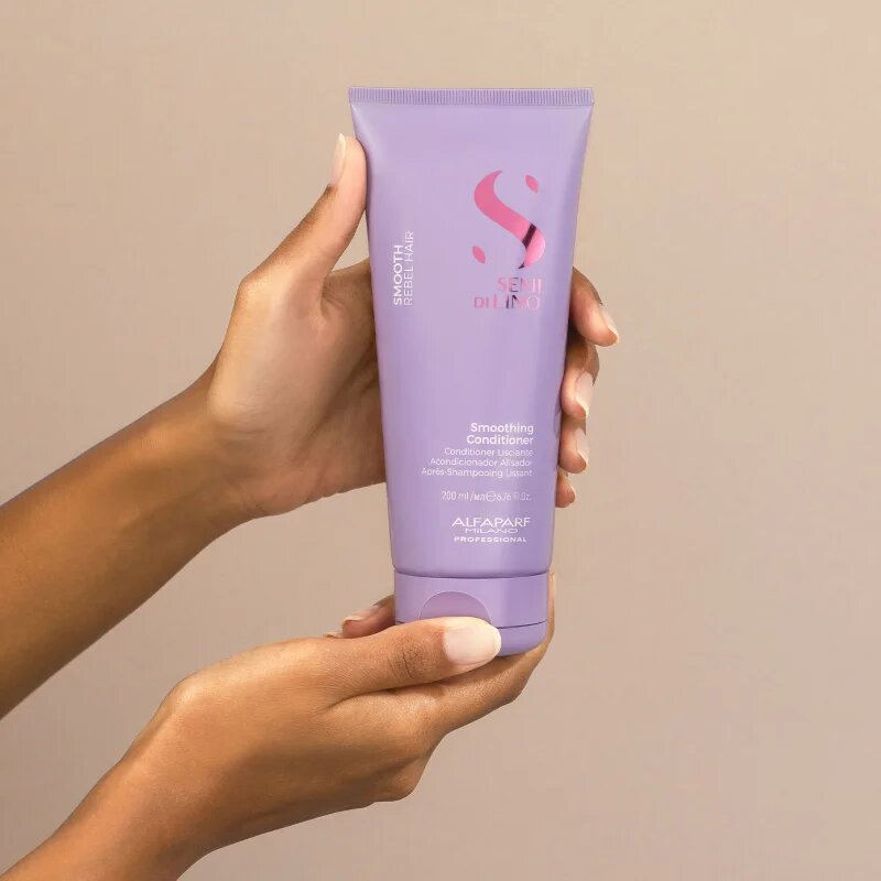 Alfaparf Milano Semi di Lino Smooth balzam za glajenje las za neobvladljive lase 200 ml