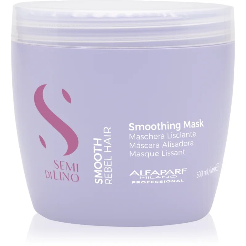 Alfaparf Milano Semi di Lino Smooth maska za glajenje las za neobvladljive lase 500 ml