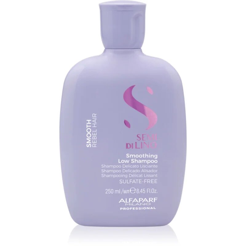 Alfaparf Milano Semi di Lino Smooth šampon za glajenje las za neobvladljive lase 250 ml