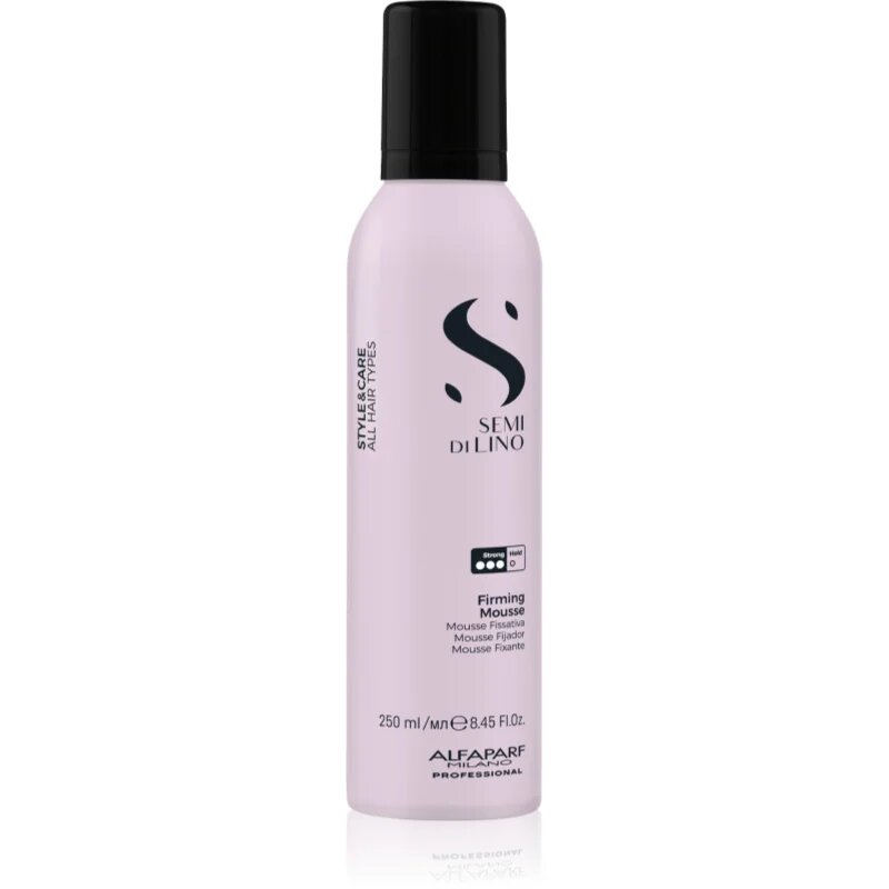 Alfaparf Milano Semi di Lino Style&Care Firming mousse pena z močnim utrjevanjem za lase 250 ml