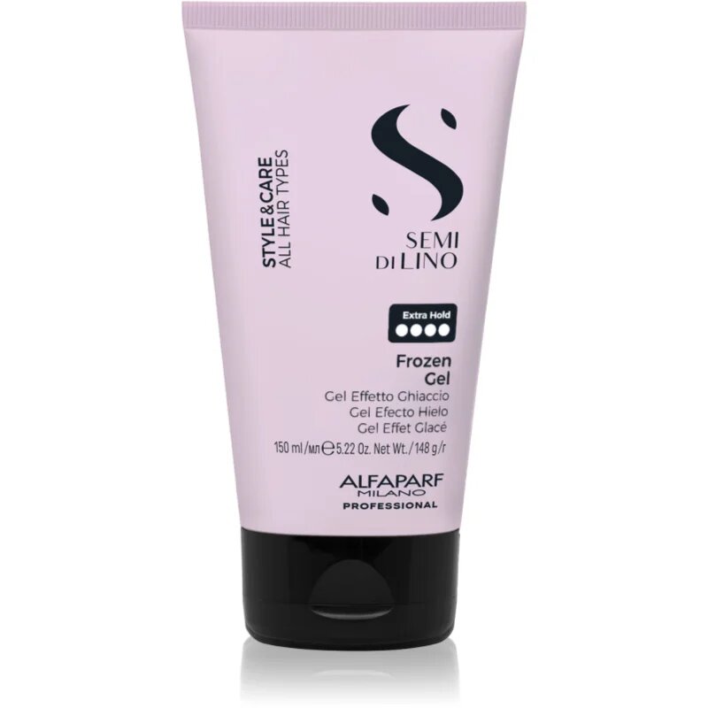 Alfaparf Milano Semi di Lino Style&Care Frozen gel stiling gel z ekstra močnim utrjevanjem 150 ml