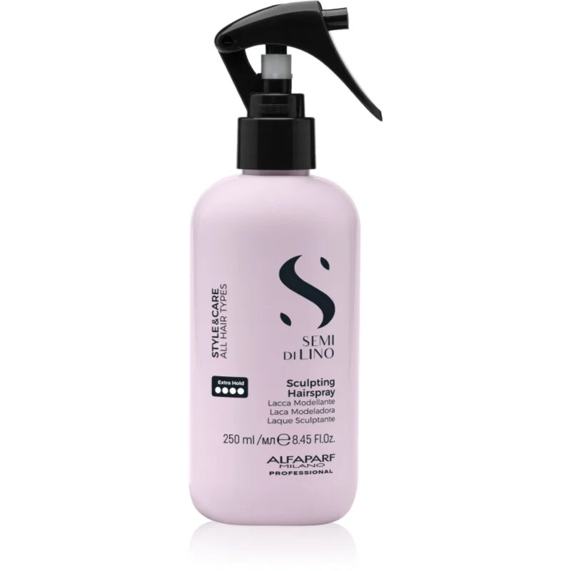 Alfaparf Milano Semi di Lino Style&Care Sculpting hairspay lak za lase z ekstra močnim utrjevanjem 250 ml