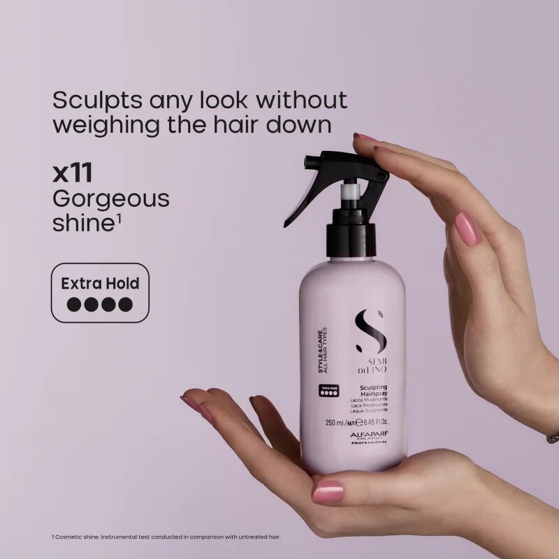 Alfaparf Milano Semi di Lino Style&Care Sculpting hairspay lak za lase z ekstra močnim utrjevanjem 250 ml