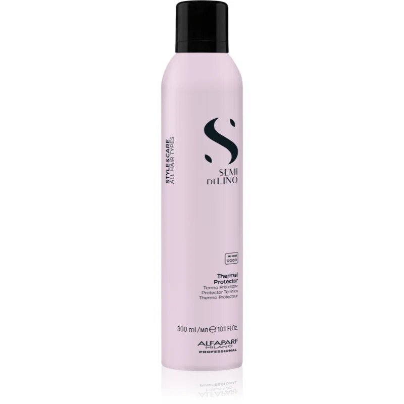 Alfaparf Milano Semi di Lino Style&Care Thermal Protector zaščitno pršilo za toplotno oblikovanje las z UV filtrom 300 ml