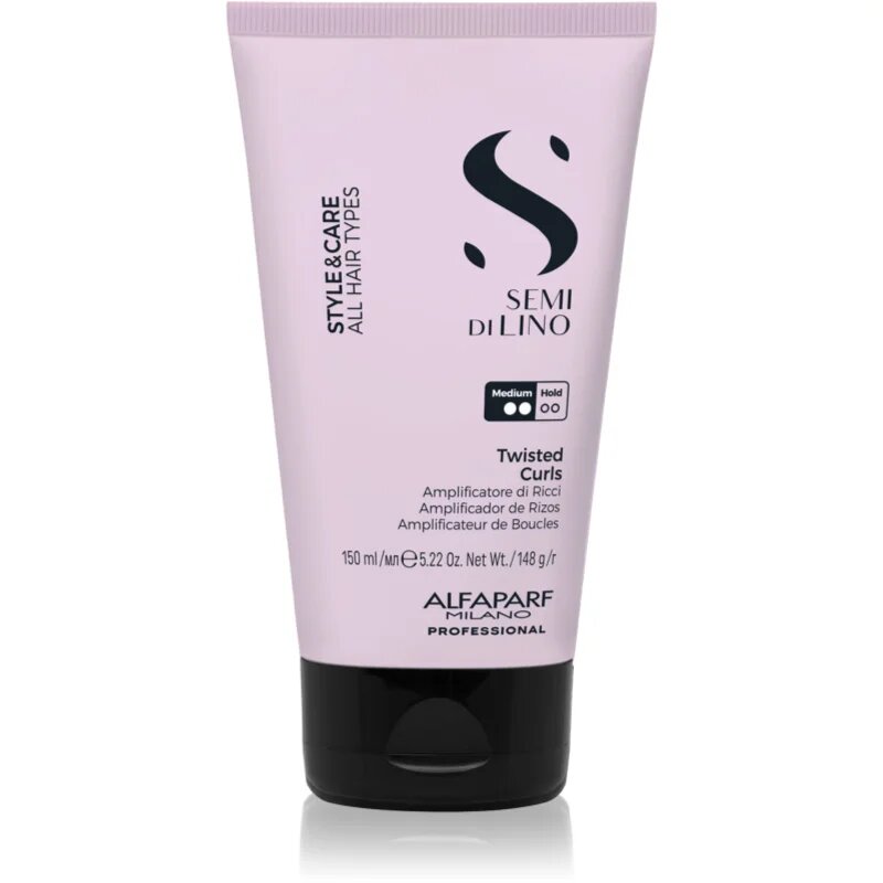 Alfaparf Milano Semi di Lino Style&Care Twisted curls stiling krema za definicijo valov 150 ml