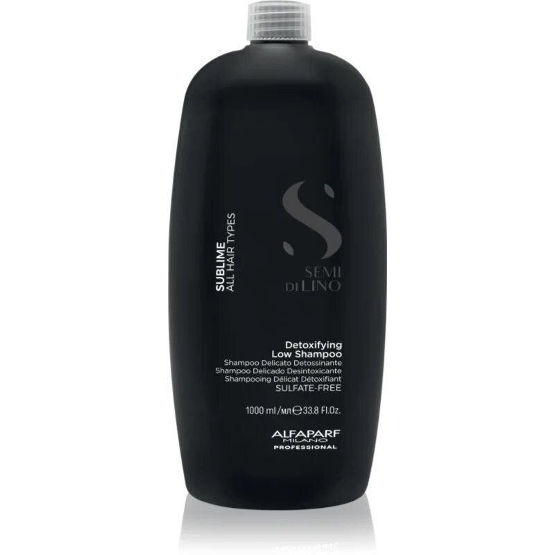 Alfaparf Milano Semi di Lino Sublime čistilni razstrupljevalni šampon za vse tipe las 1000 ml