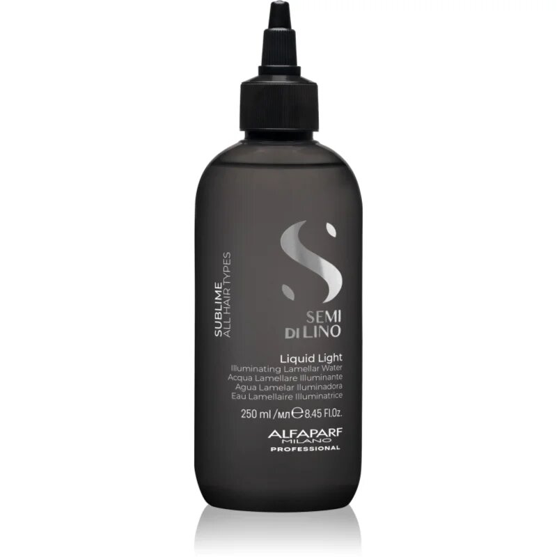 Alfaparf Milano Semi di Lino Sublime Liquid Light lasni tretma za sijaj in mehkobo las 250 ml