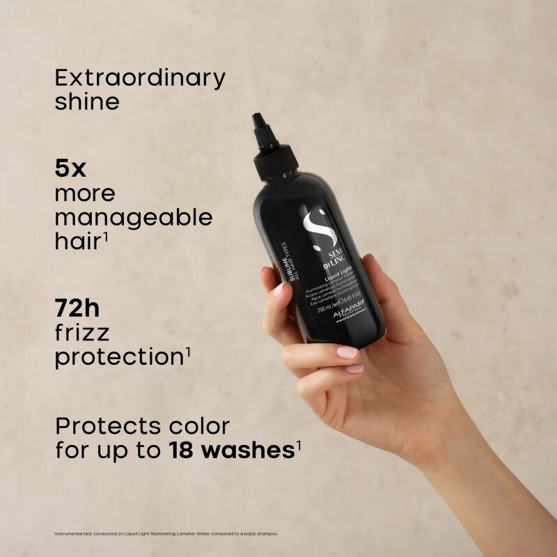 Alfaparf Milano Semi di Lino Sublime Liquid Light lasni tretma za sijaj in mehkobo las 250 ml