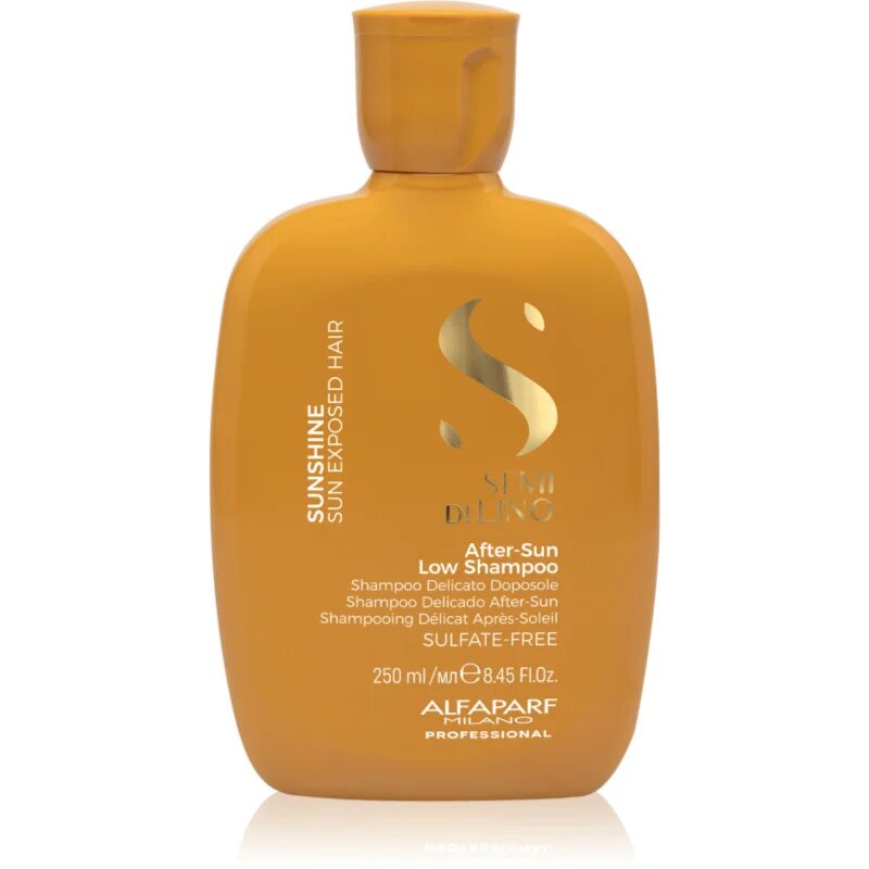 Alfaparf Milano Semi di Lino Sunshine zaščitni šampon za lase izpostavljene soncu 250 ml