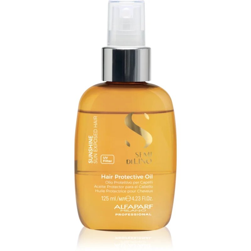 Alfaparf Milano Semi di Lino Sunshine zaščitno olje za lase izpostavljene soncu 125 ml