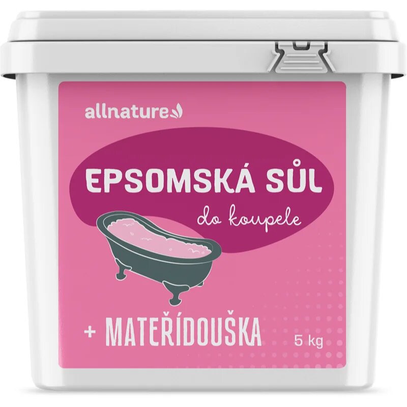 Allnature Epsom salt Motherwort sol za kopel 5000 g
