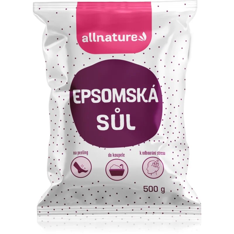 Allnature Epsom salt sol za kopel 500 g