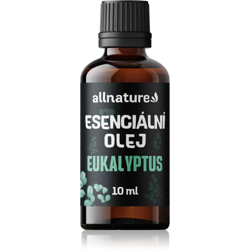 Allnature Essential Oil Eucalyptus eterično olje za podporo zdravja dihal 10 ml