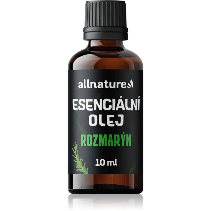 Allnature Essential Oil Rosemary eterično olje za podporo spomina in koncentracije 10 ml