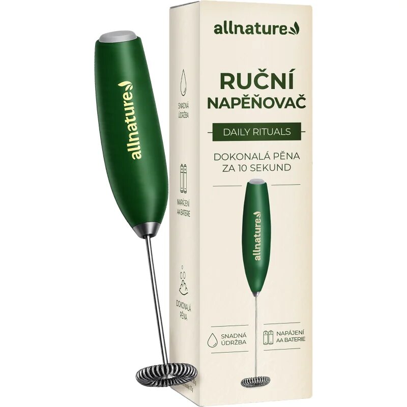 Allnature Milk Frother dodatek za lase za pripravo napitka 1 kos