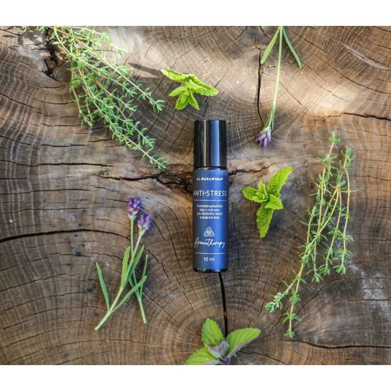 Almara Soap Aromatherapy Anti-Stress roll-on za pomirjanje 10 ml