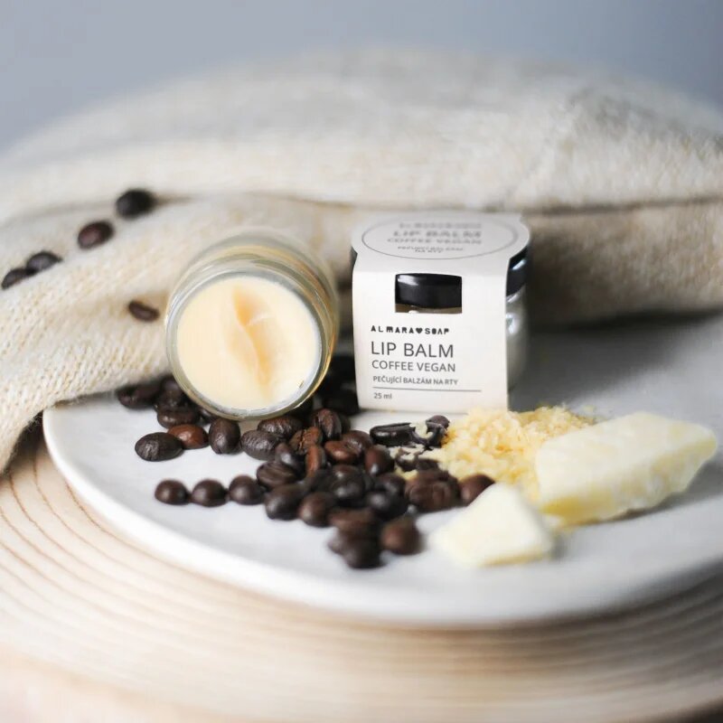 Almara Soap Balm balzam za ustnice Coffee Vegan 25 ml