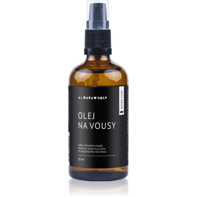 Almara Soap Beard Care olje za spodbujanje rasti brade 50 ml