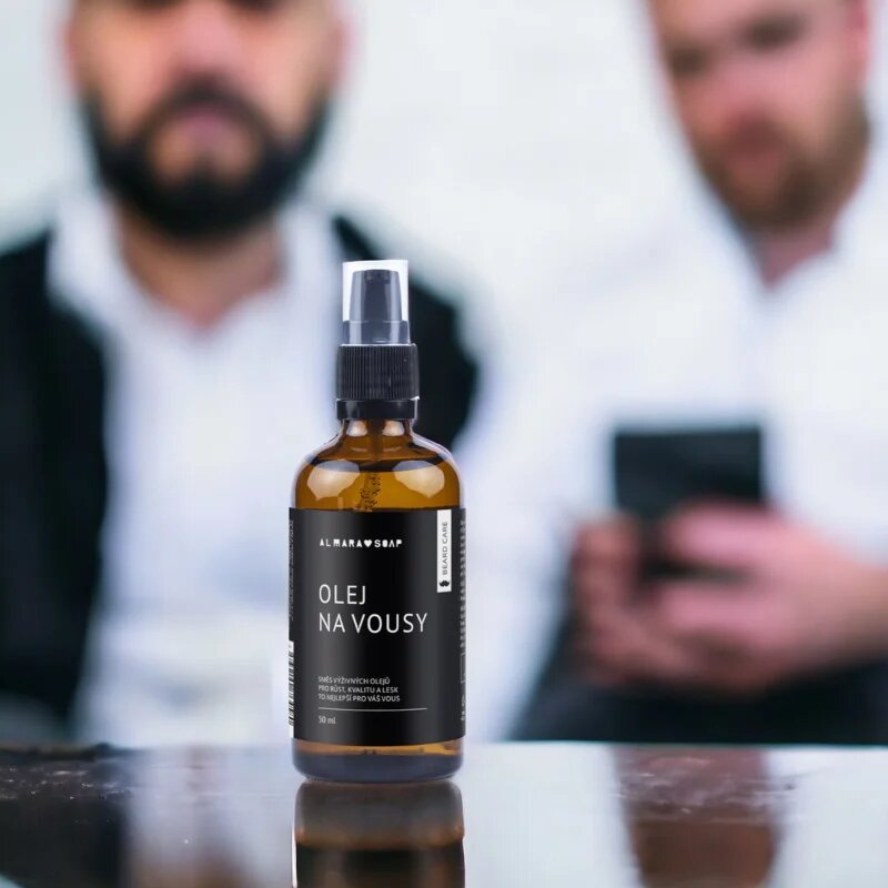 Almara Soap Beard Care olje za spodbujanje rasti brade 50 ml